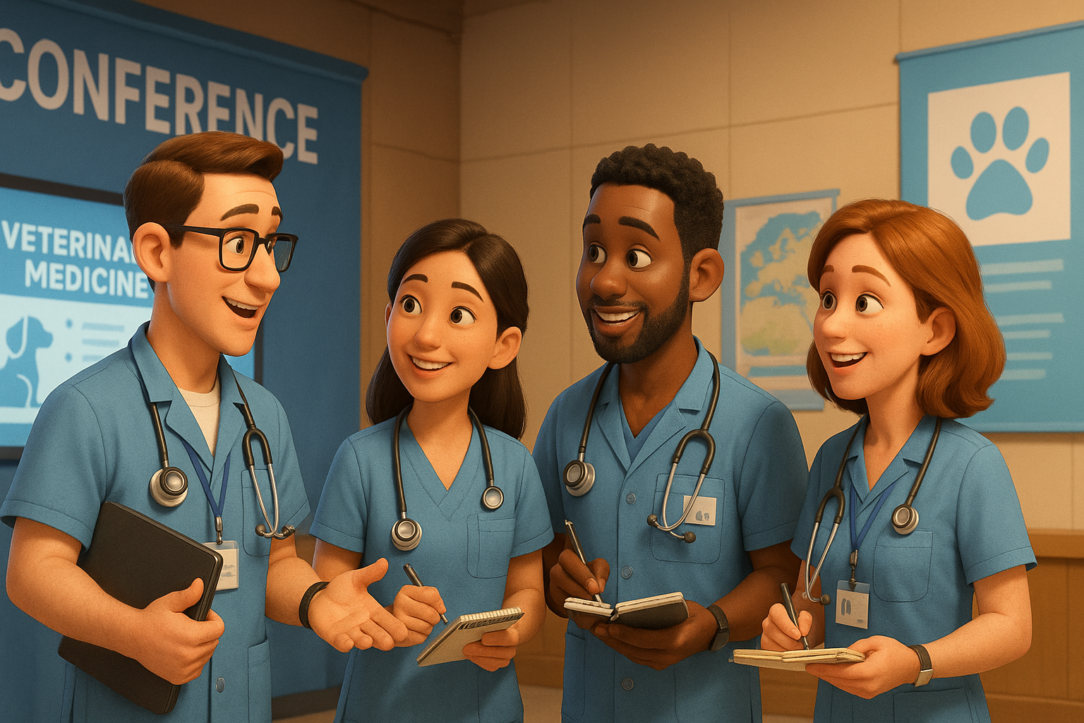 해외 연수, 학회 참석을 동물병원 브랜드 스토리로 만드는 방법